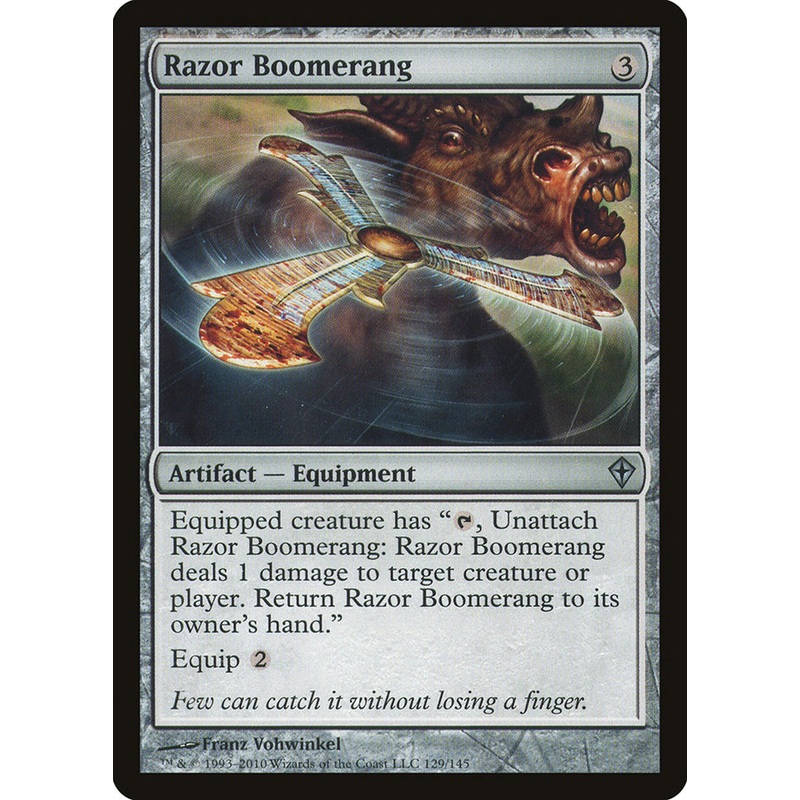 Razor Boomerang [Worldwake]