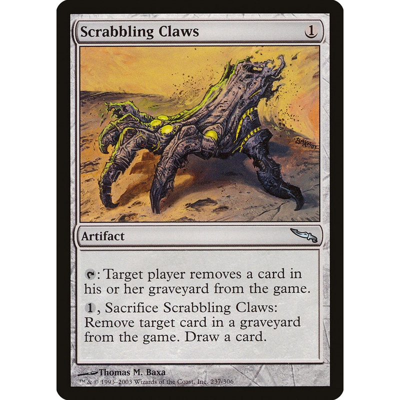 Scrabbling Claws [Mirrodin]