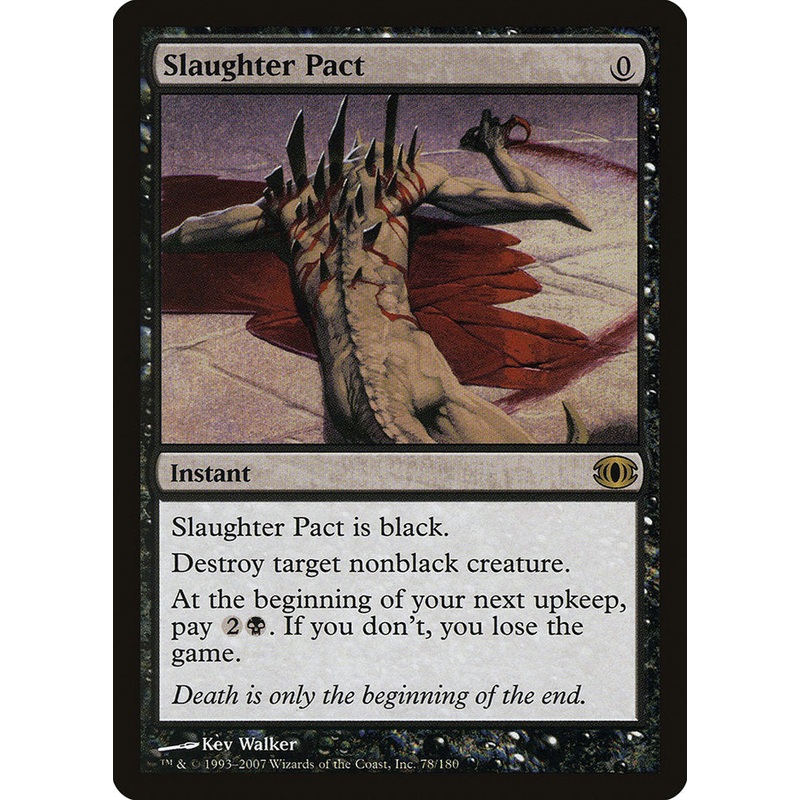 Slaughter Pact [Future Sight]