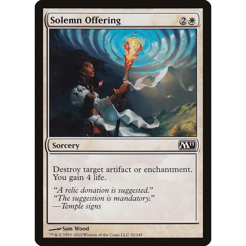 Solemn Offering [Magic 2011]