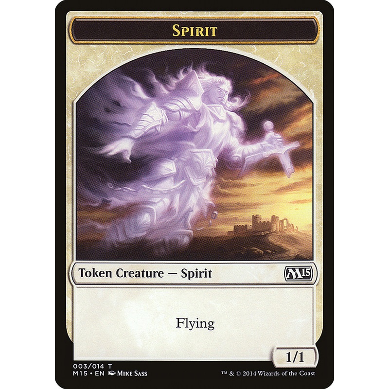 Spirit Token [Magic 2015 Tokens]