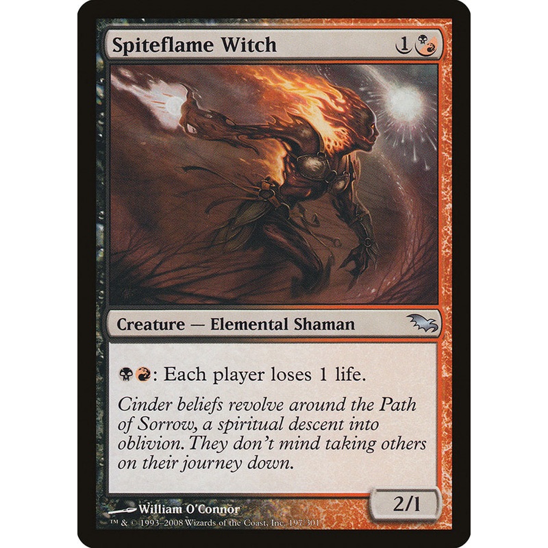 Spiteflame Witch [Shadowmoor]