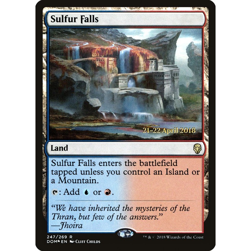 Sulfur Falls [Dominaria Prerelease Promos]