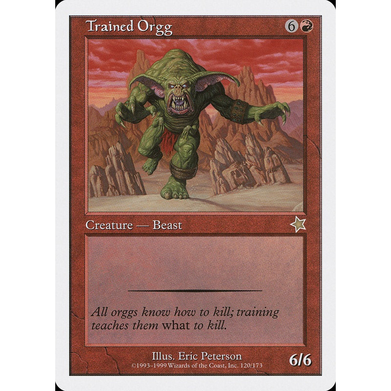 Trained Orgg [Starter 1999]