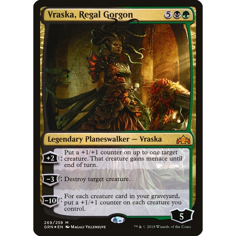Vraska, Regal Gorgon [Guilds of Ravnica]
