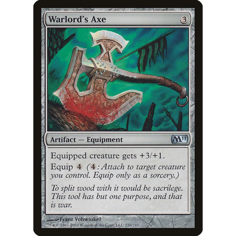 Warlord's Axe [Magic 2011]