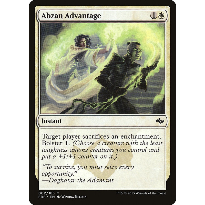 Abzan Advantage [Fate Reforged]