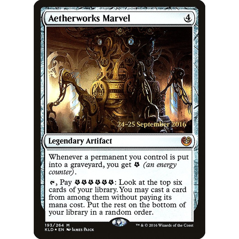 Aetherworks Marvel [Kaladesh Prerelease Promos]