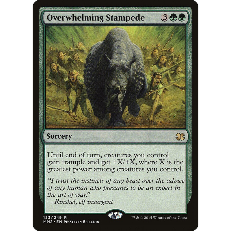 Overwhelming Stampede [Modern Masters 2015]