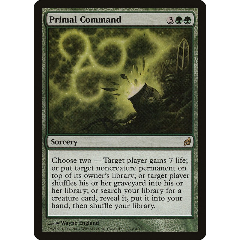 Primal Command [Lorwyn]