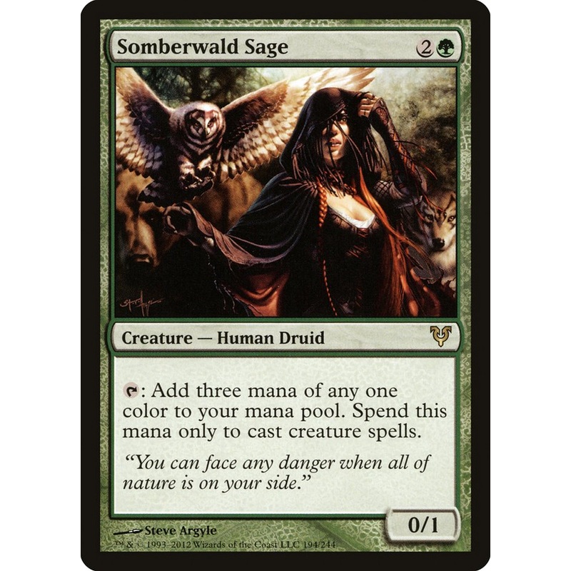 Somberwald Sage [Avacyn Restored]