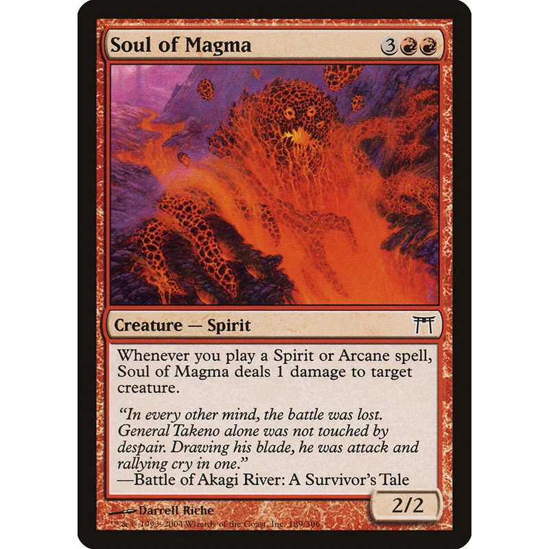Soul of Magma [Champions of Kamigawa]