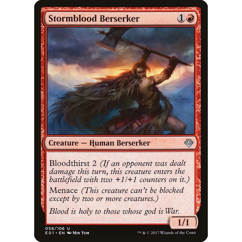 Stormblood Berserker [Archenemy: Nicol Bolas]