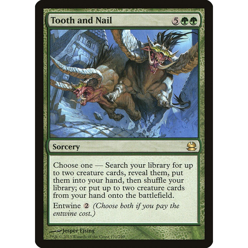 Tooth and Nail [Modern Masters]