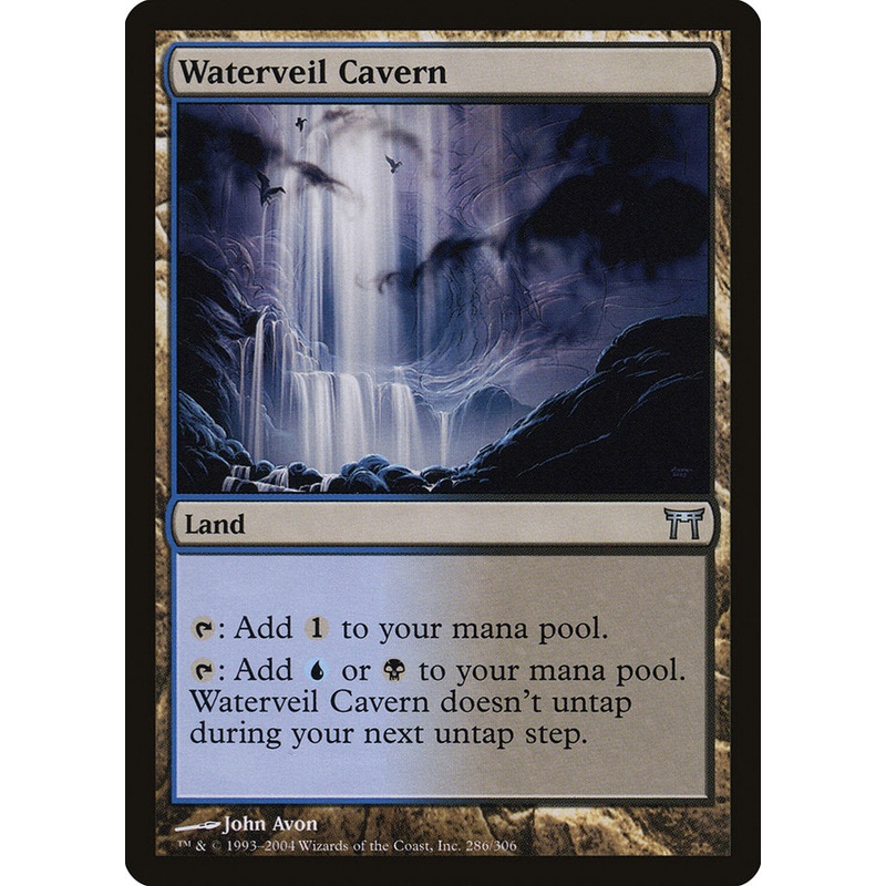 Waterveil Cavern [Champions of Kamigawa]