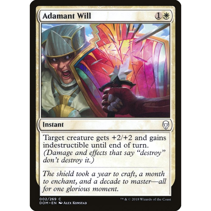 Adamant Will [Dominaria]