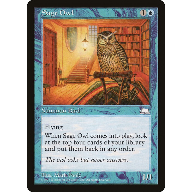 Sage Owl [Weatherlight]