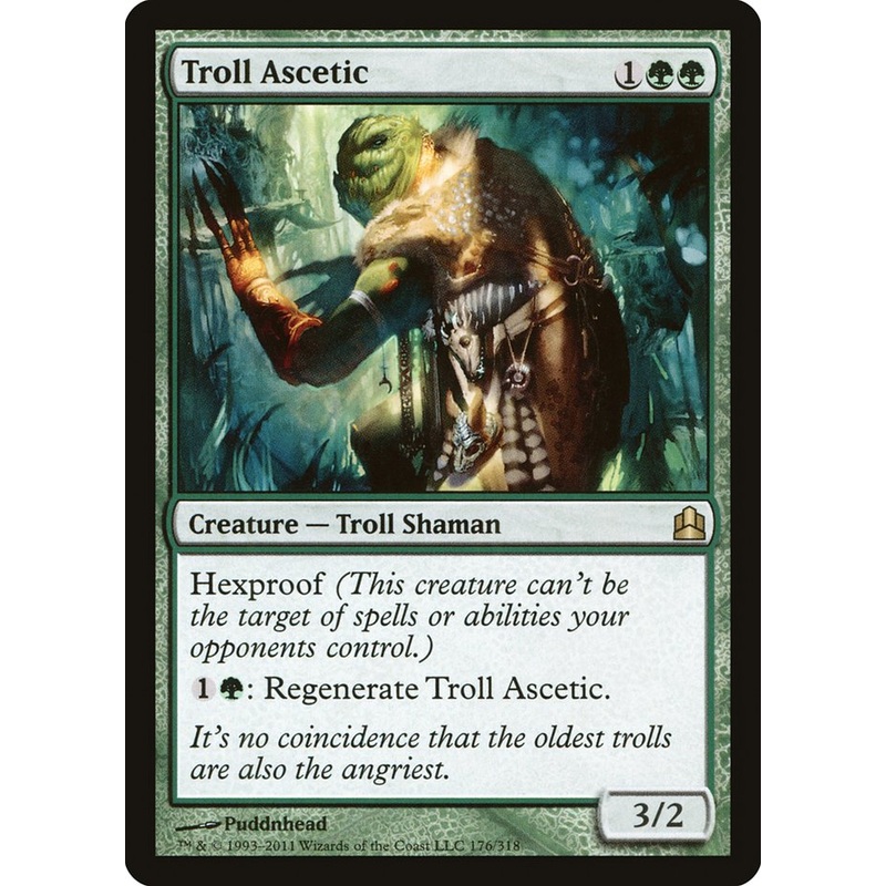 Troll Ascetic [Commander 2011]