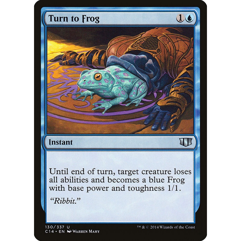 Turn to Frog [Commander 2014]