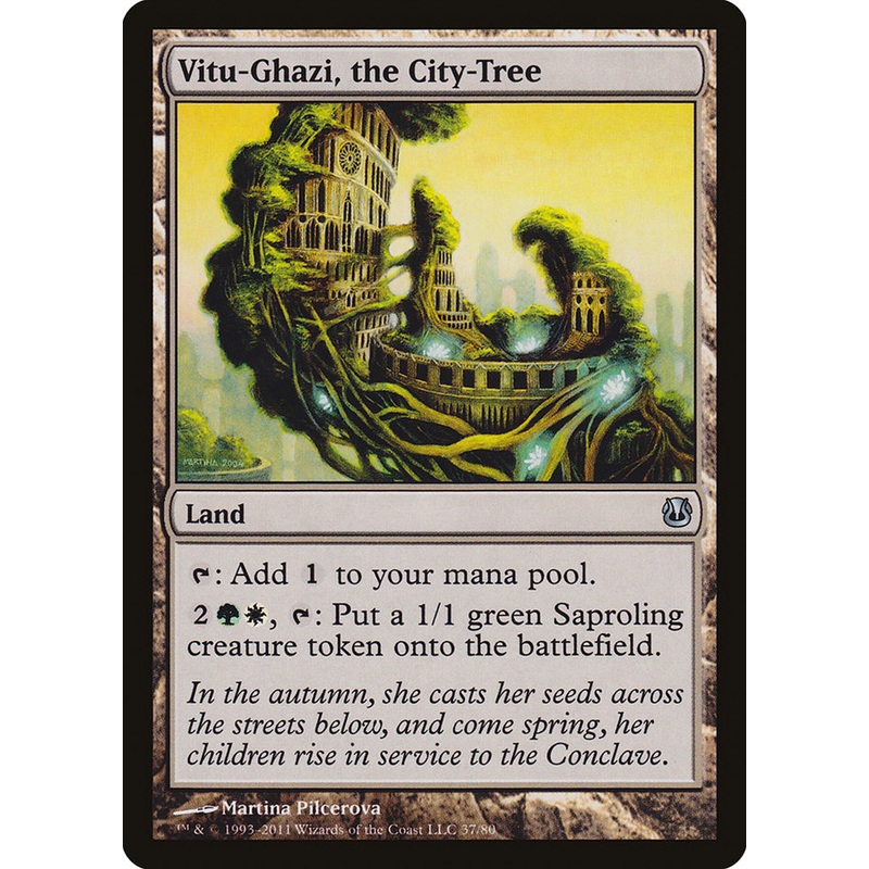 Vitu-Ghazi, the City-Tree [Duel Decks: Ajani vs. Nicol Bolas]