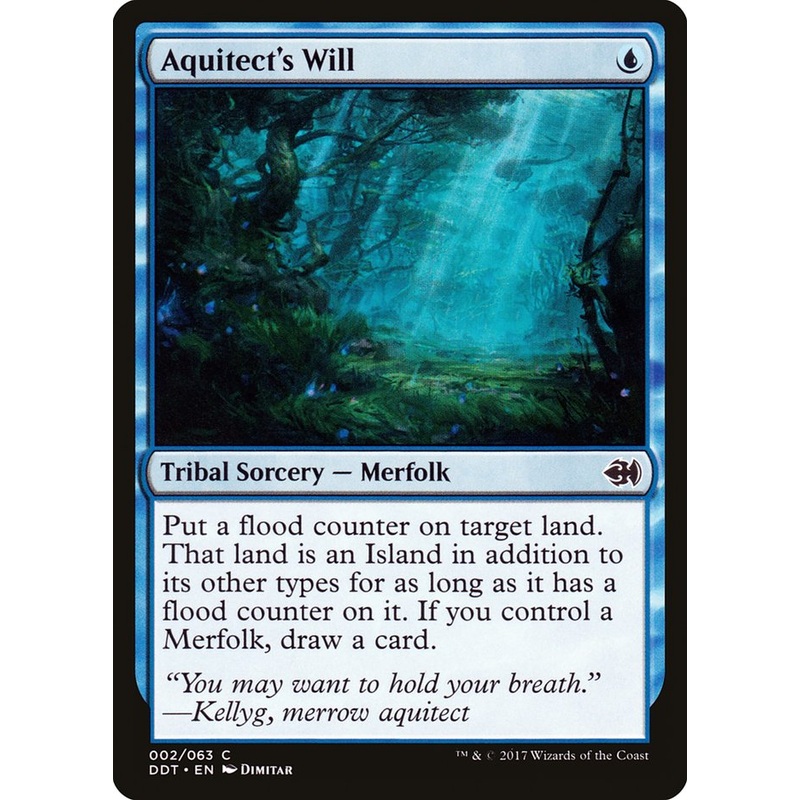 Aquitect's Will [Duel Decks: Merfolk vs. Goblins]