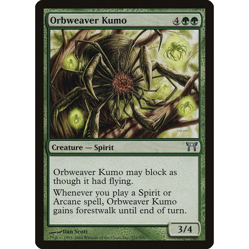 Orbweaver Kumo [Champions of Kamigawa]