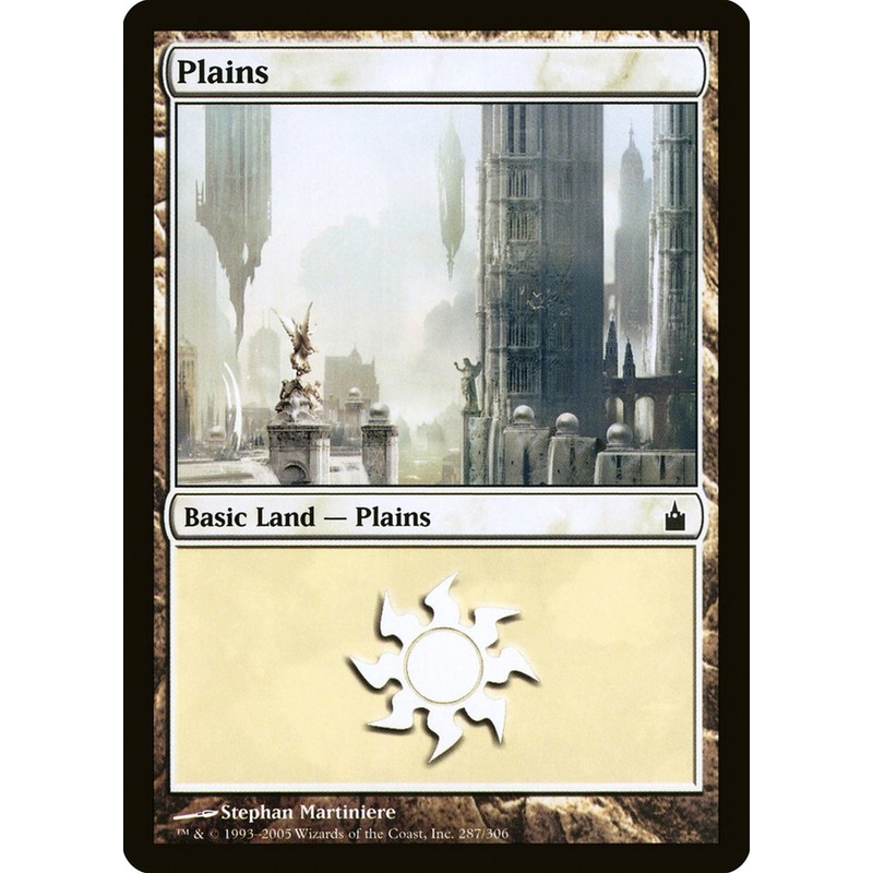 Plains (287) [Ravnica: City of Guilds]