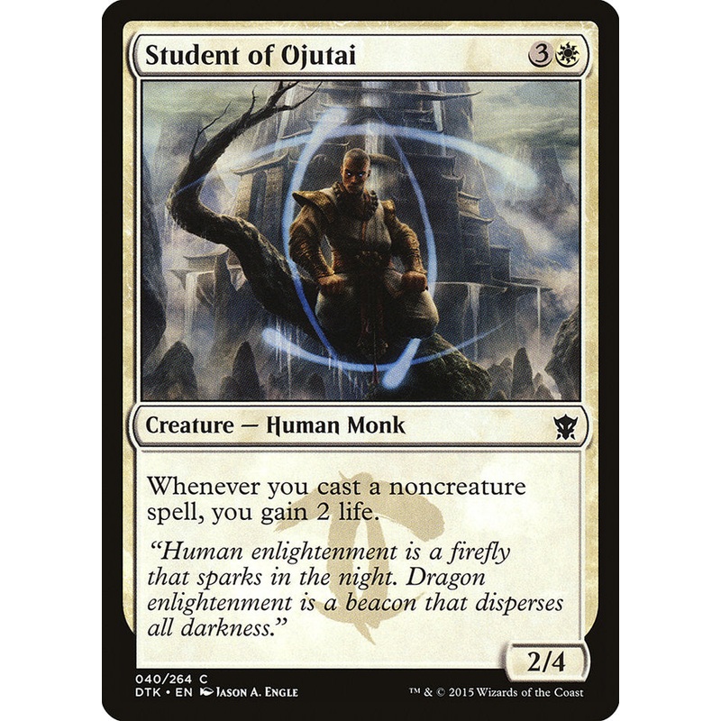 Student of Ojutai [Dragons of Tarkir]
