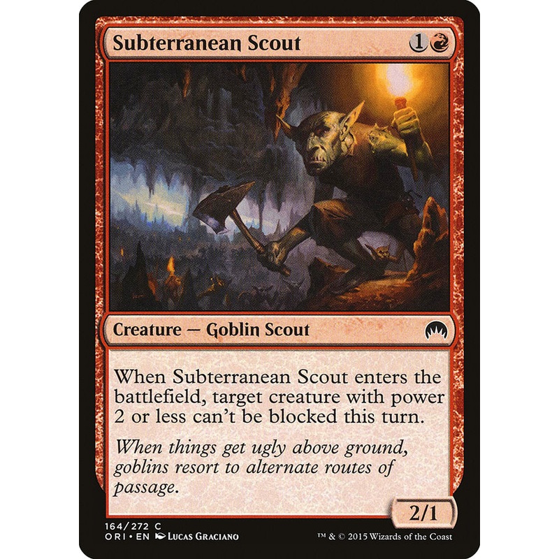 Subterranean Scout [Magic Origins]