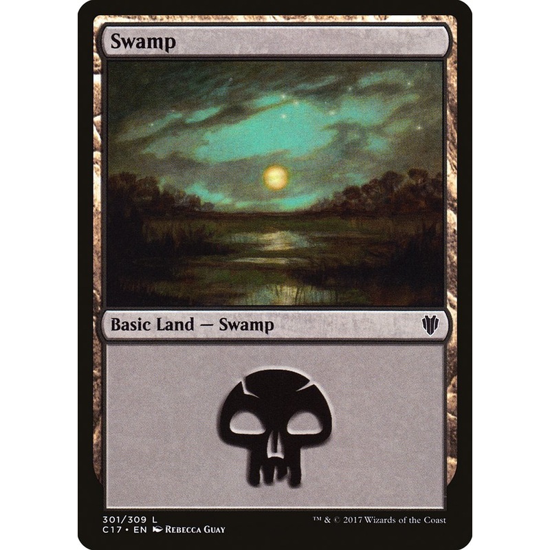 Swamp (301) [Commander 2017]