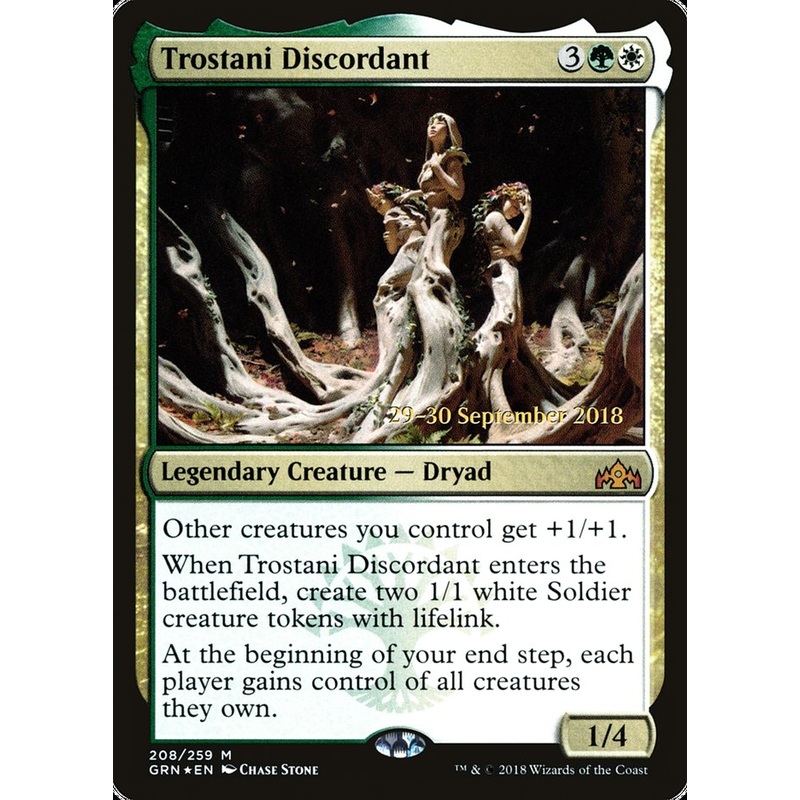 Trostani Discordant [Guilds of Ravnica Prerelease Promos]