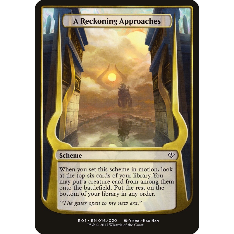 A Reckoning Approaches (Schemes) [Archenemy: Nicol Bolas Schemes]