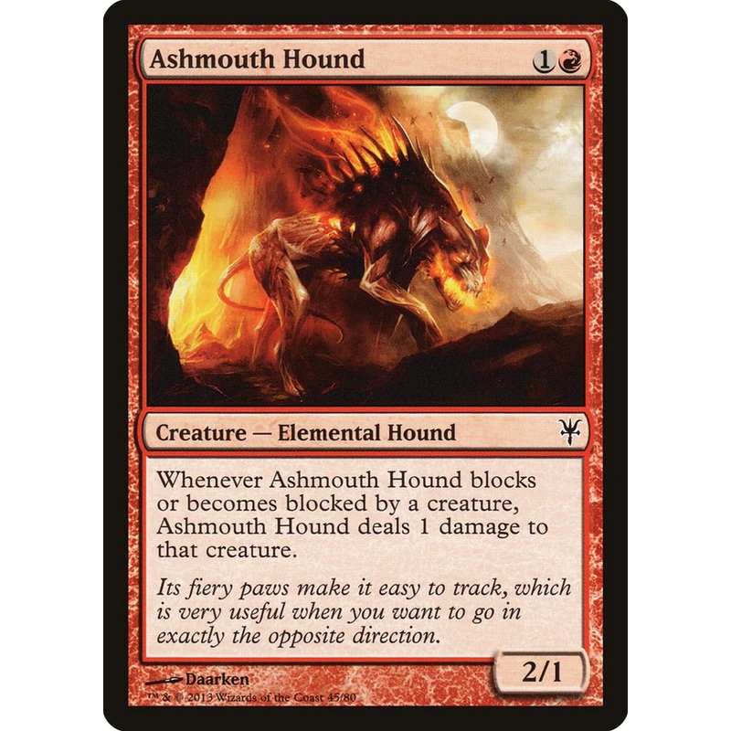 Ashmouth Hound [Duel Decks: Sorin vs. Tibalt]