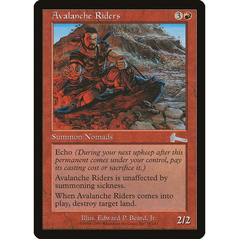 Avalanche Riders [Urza's Legacy]