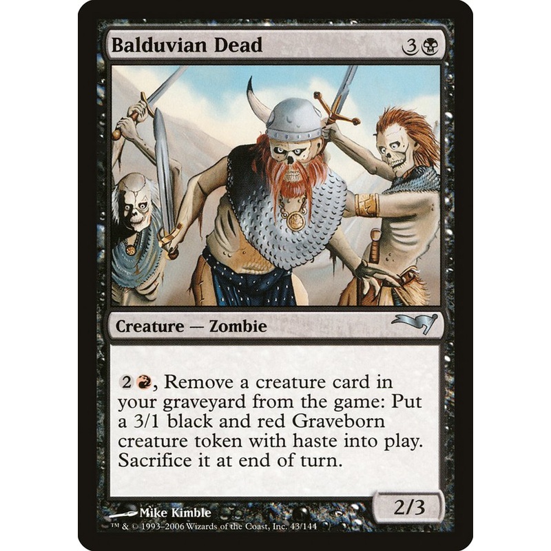 Balduvian Dead [Coldsnap Theme Decks]