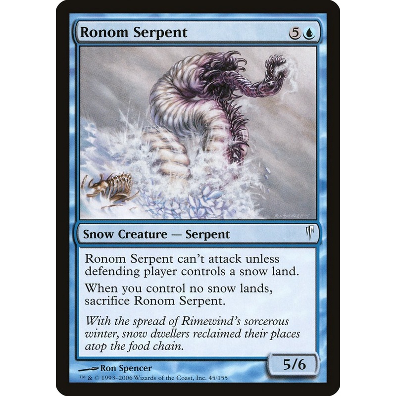 Ronom Serpent [Coldsnap]