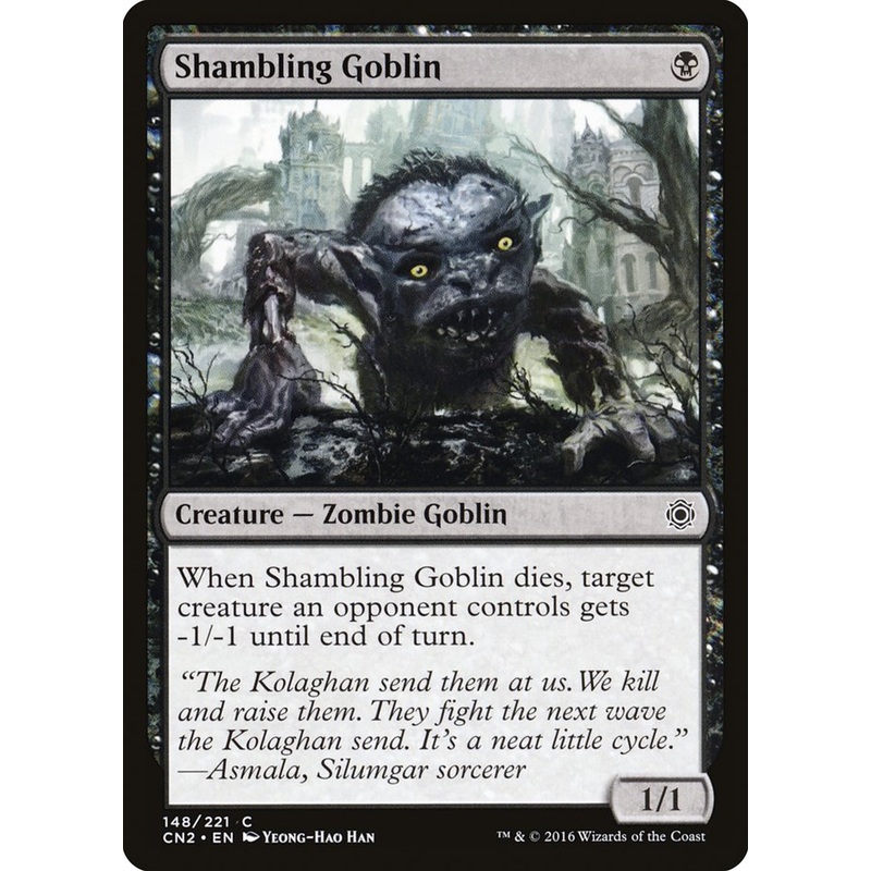 Shambling Goblin [Conspiracy: Take the Crown]