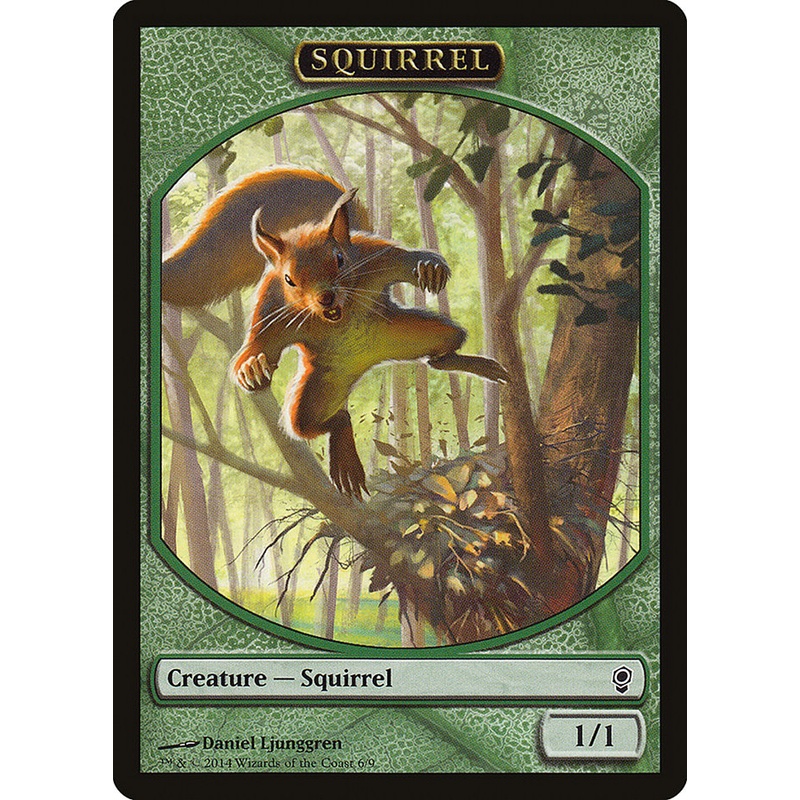 Squirrel Token [Conspiracy Tokens]