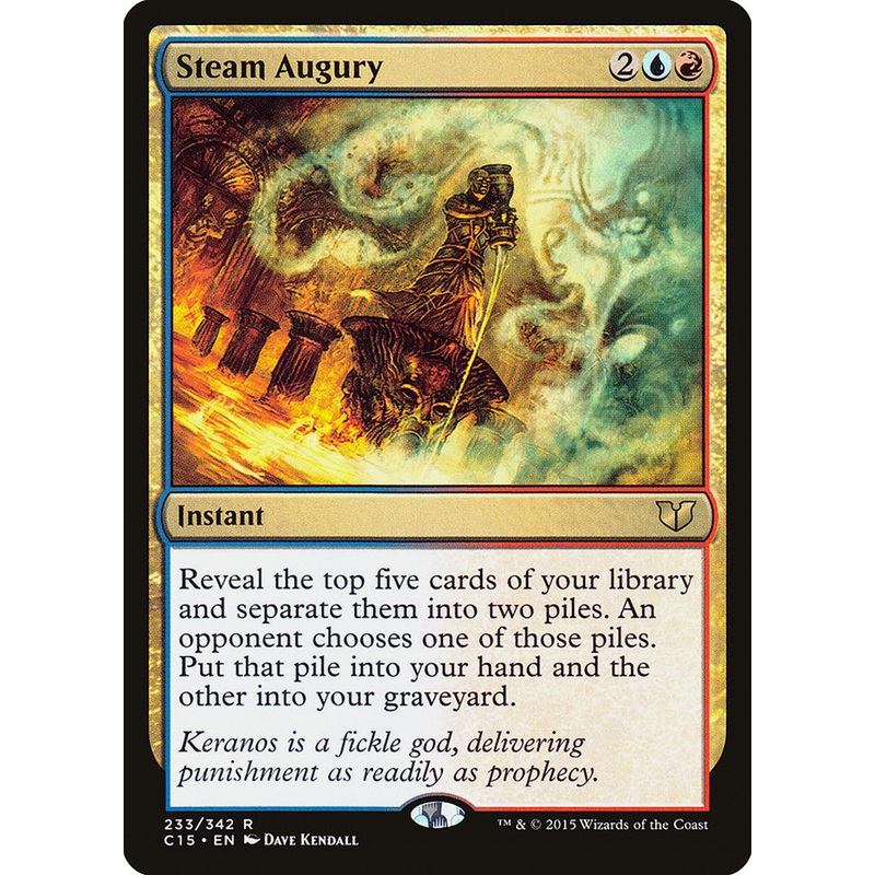 Steam Augury [Commander 2015]