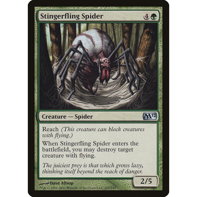 Stingerfling Spider [Magic 2012]