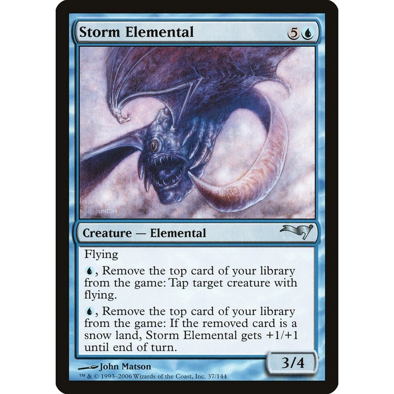 Storm Elemental [Coldsnap Theme Decks]