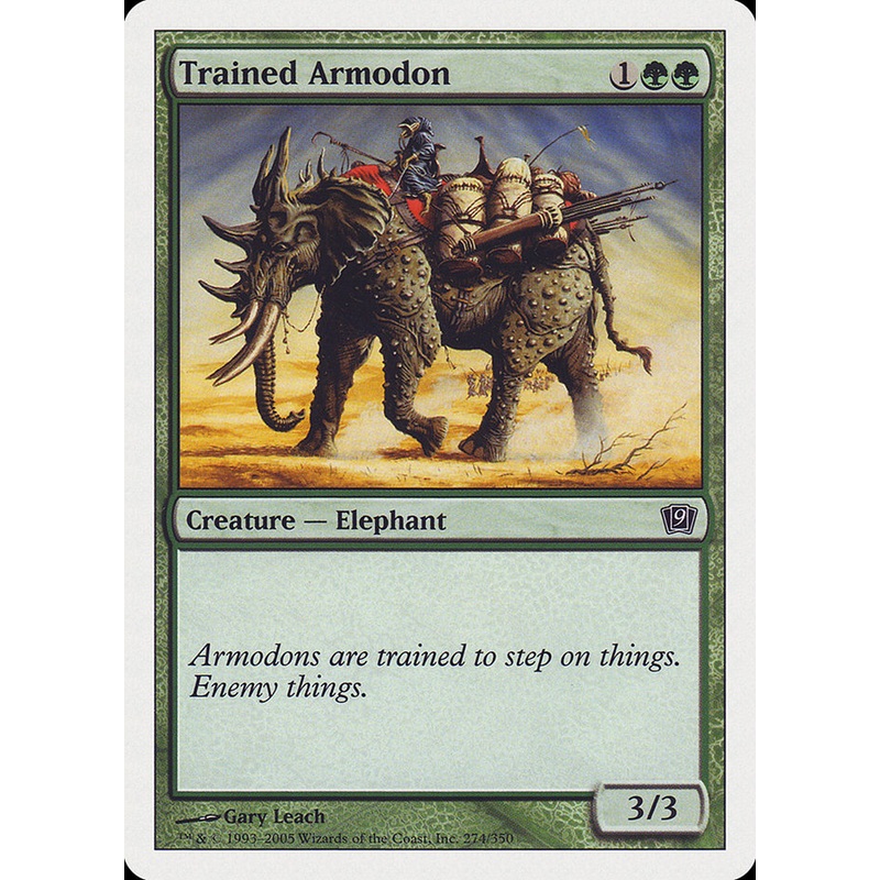 Trained Armodon [Ninth Edition]