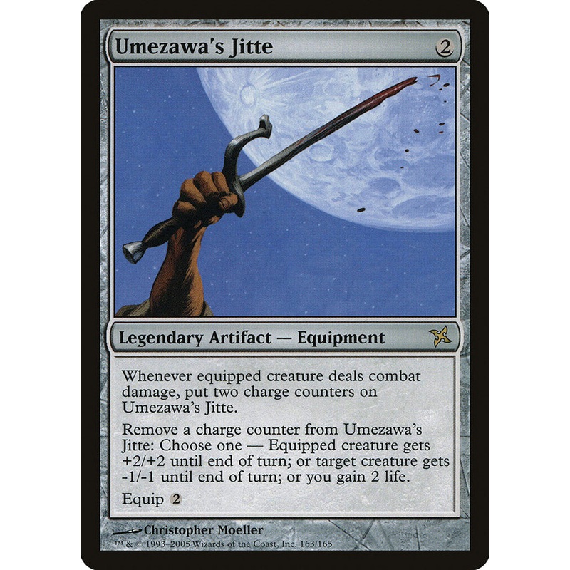 Umezawa's Jitte [Betrayers of Kamigawa]