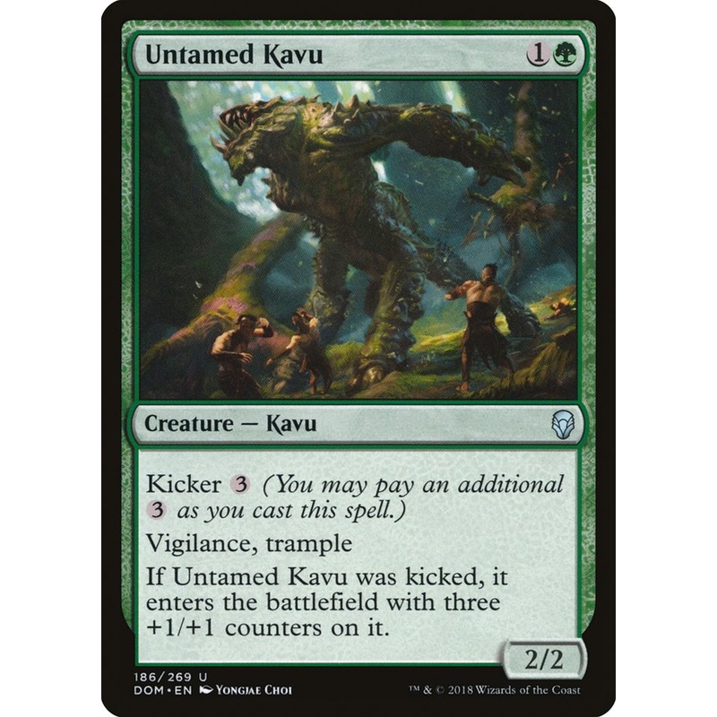 Untamed Kavu [Dominaria]