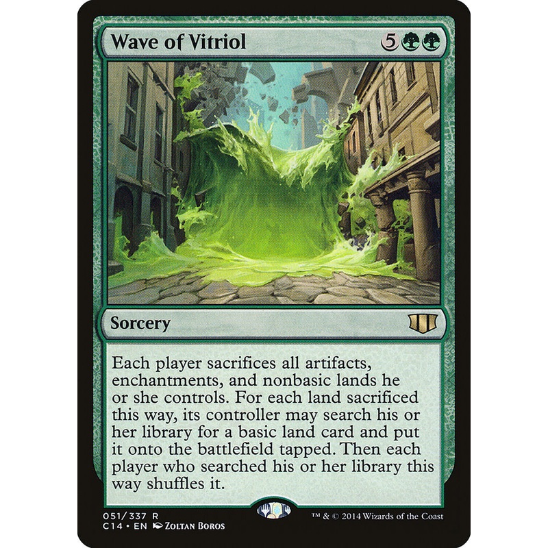 Wave of Vitriol [Commander 2014]
