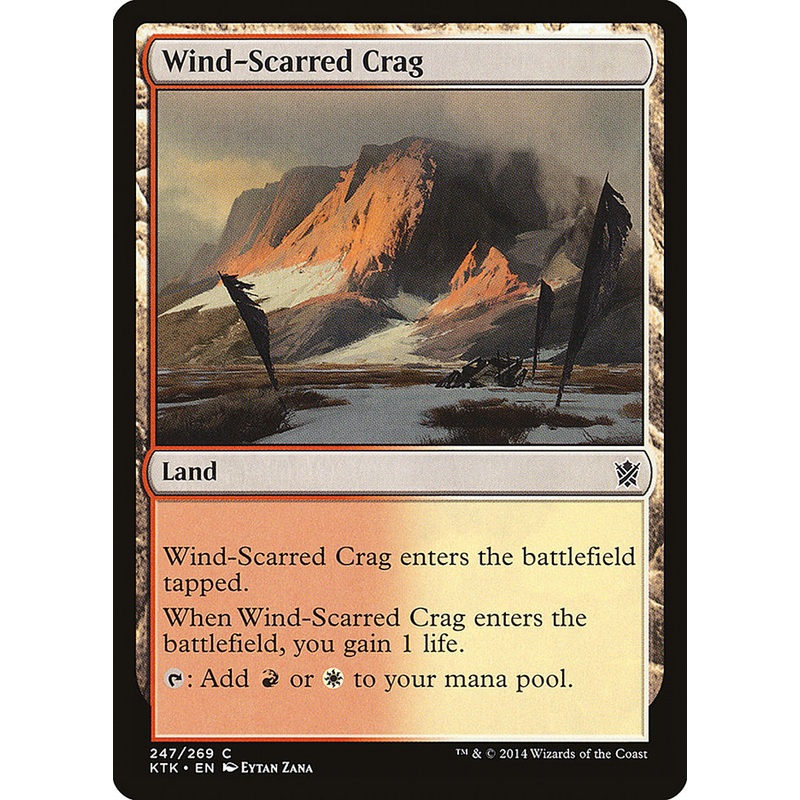 Wind-Scarred Crag [Khans of Tarkir]