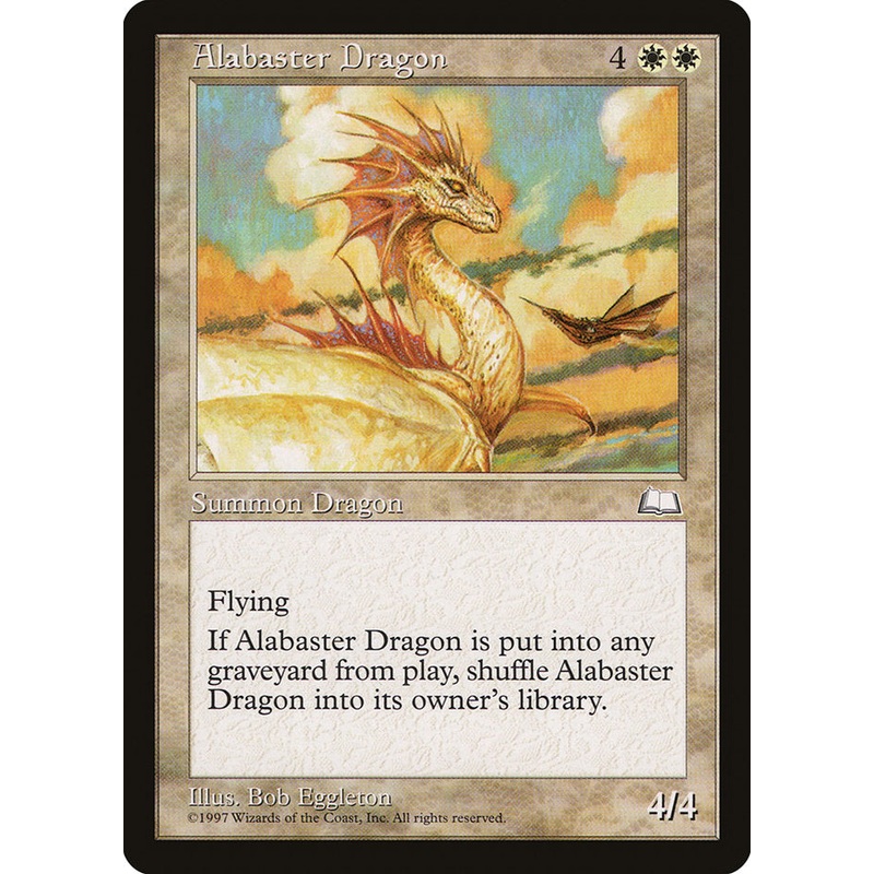 Alabaster Dragon [Weatherlight]