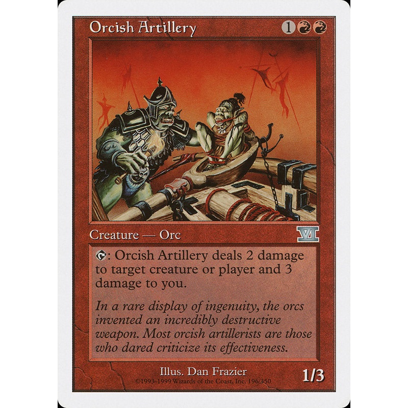 Orcish Artillery [Classic Sixth Edition]