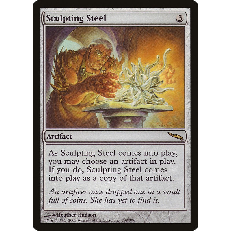 Sculpting Steel [Mirrodin]