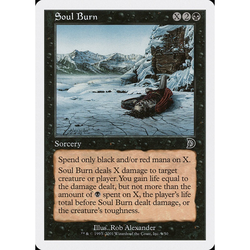Soul Burn [Deckmasters]